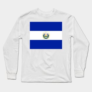 Salvador flag Long Sleeve T-Shirt